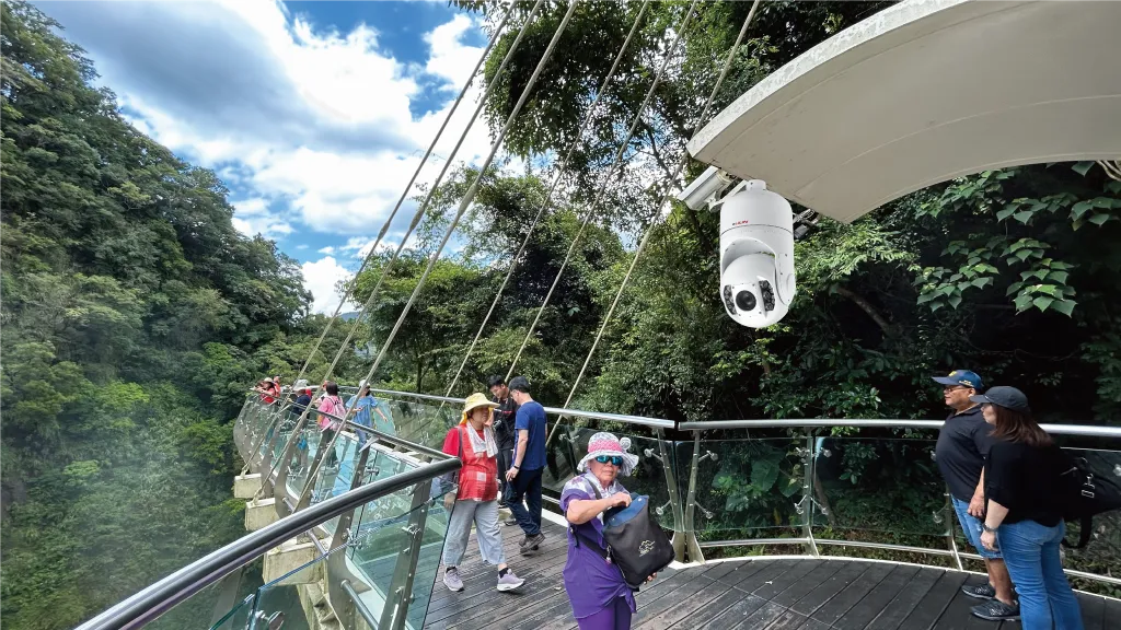 Efficient Management of a Large Scenic Area with Limited Staff - Xiao Wulai Scenic Area