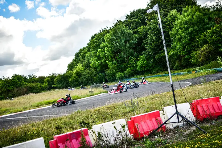 High-Speed Cameras Boost Image Precision at UK's Forest Edge Kart Club Racetrack
