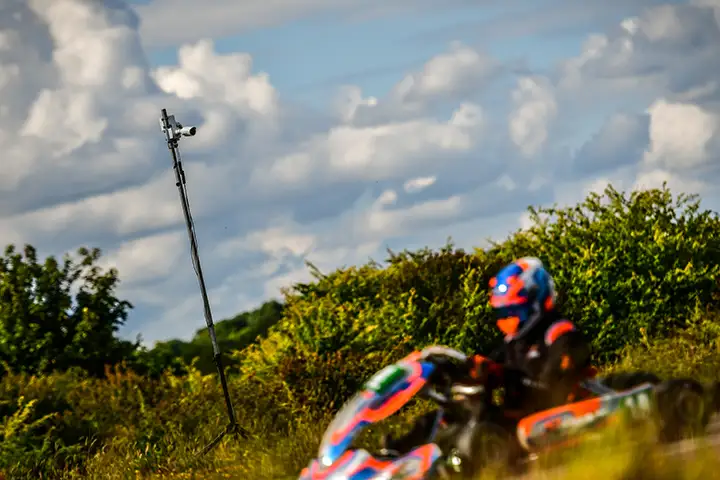 High-Speed Cameras Boost Image Precision at UK's Forest Edge Kart Club Racetrack