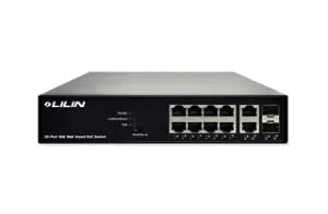 8-Port Web Smart GbE PoE+ Switch