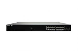16-Port Unmanaged GbE PoE+ Switch