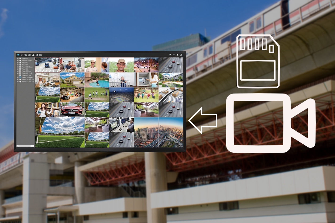 On-board SD Card Sync to VMS
