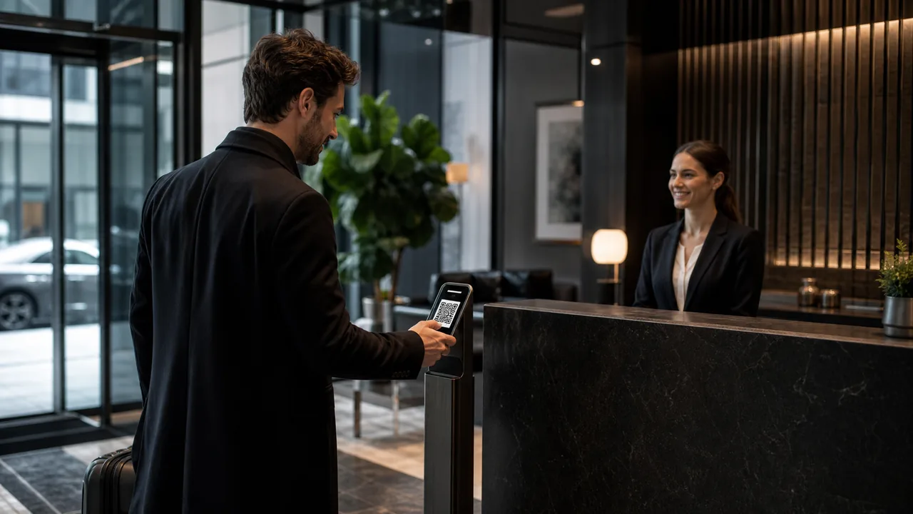 Cloud Smart QR Pass for Guest Check-in