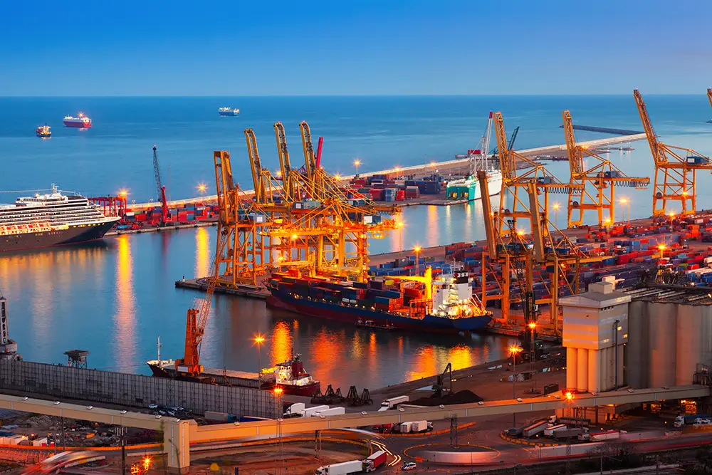 Ports and airports
