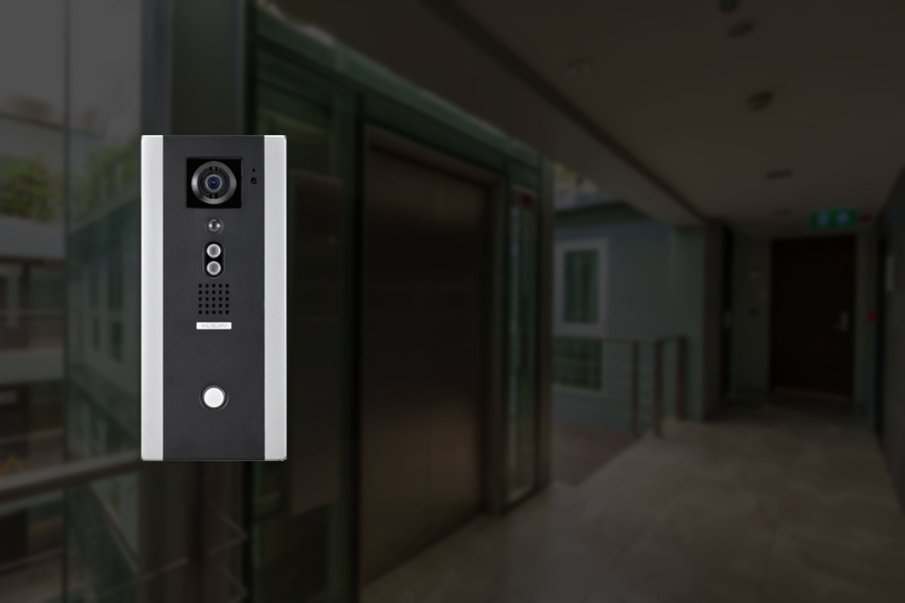 PoE door station QR pass features