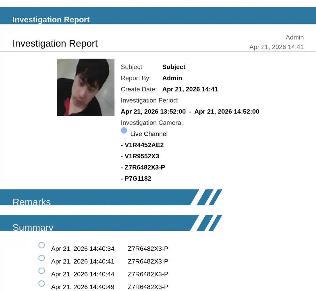 PDF Report